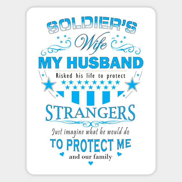 Soldier's Wife Magnet by krisk9k